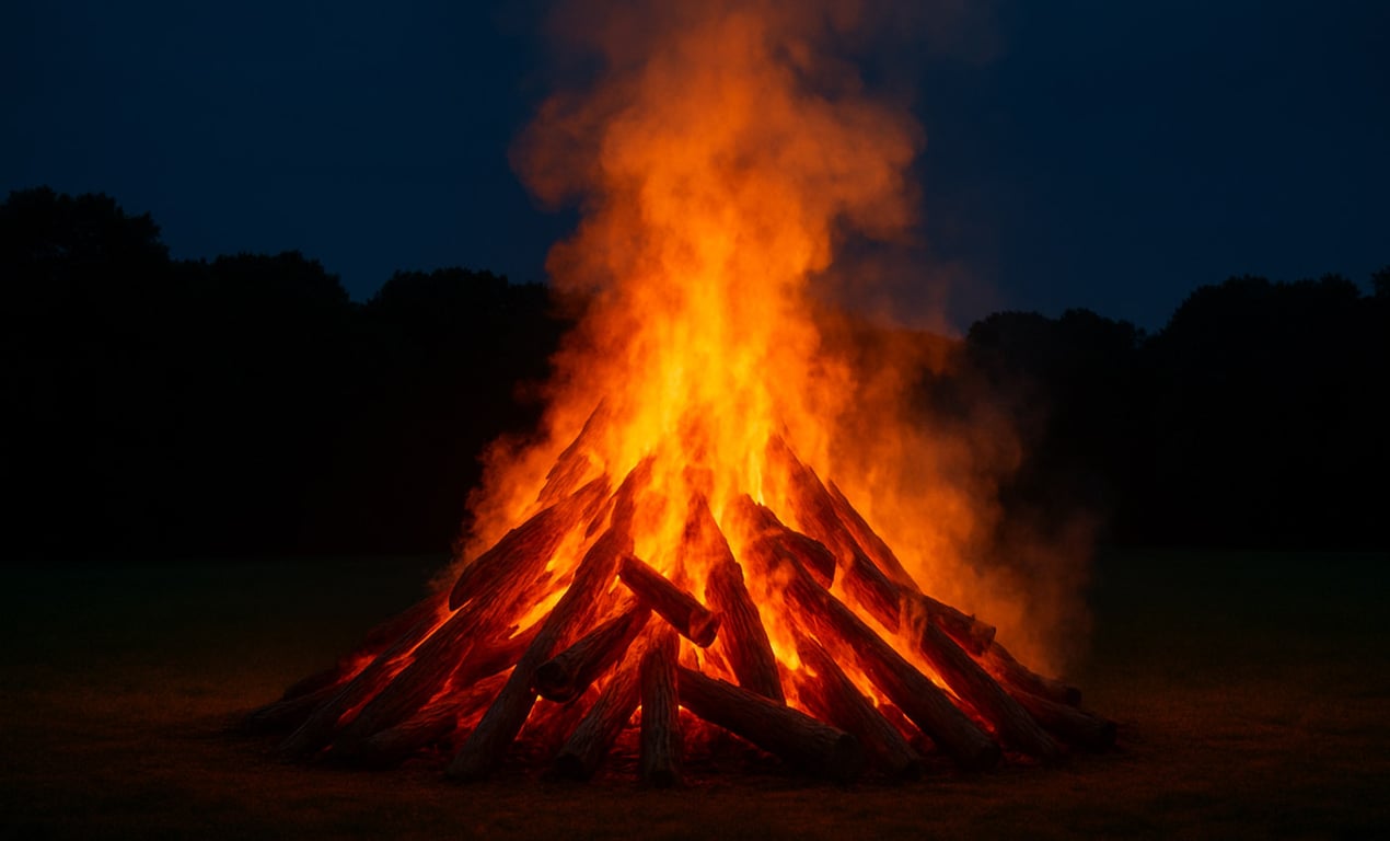 Sankt Hans Bål ved Afbrændingsforbud