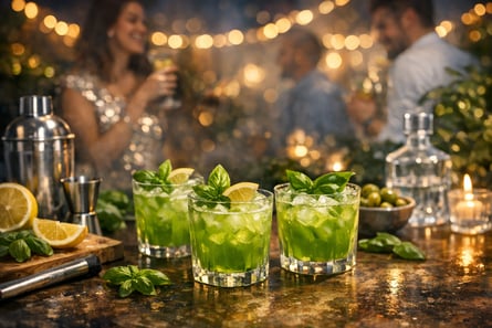 Gin Basil Smash