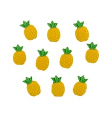 Selvklæbende Ananas Dekorationer