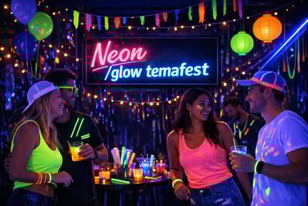 Neon /glow temafest