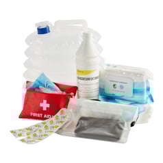 Festival hygiejne pakke  - Vådservietter, Førstehjælpskasse mm.