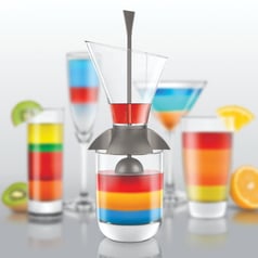 Final TouchÂ® Cocktail Lagdelings Værktøj