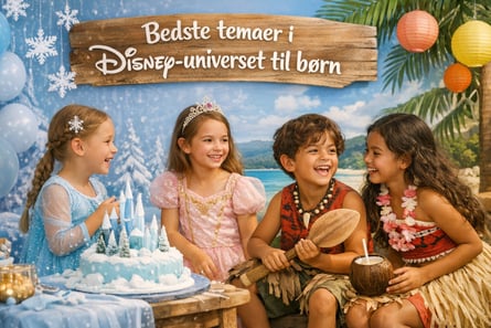 Bedste temaer i Disney-universet til børn