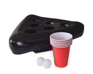 Beer pong hat spil sæt - inkl. Beer Pong hat, bolde & Red Cups