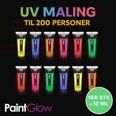 UV maling pakke til 200 personer.