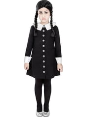 Addams FamilyÂ® Wednesday Addams Børnekostume