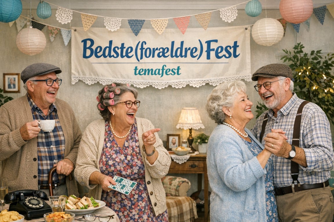 Bedsteforældre fest