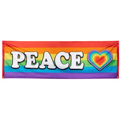 Peace Pride Banner