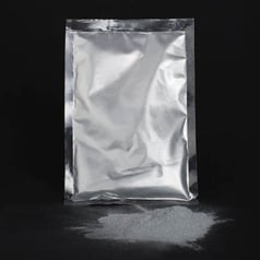 Farvepulver 50 gram - Sølv