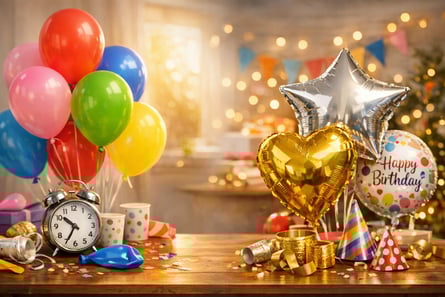 Hvor længe holder helium-balloner i praksis?