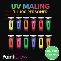 UV maling pakke til 100 personer.