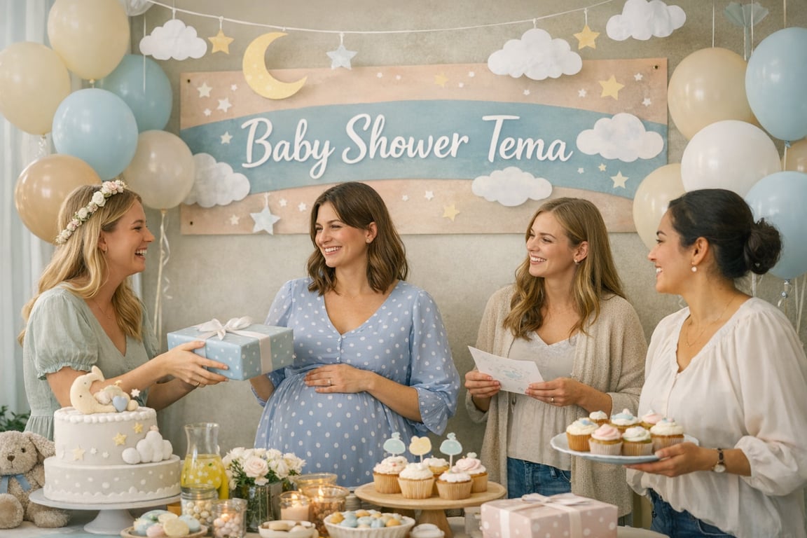 Baby shower tema