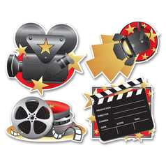Hollywood Filmset Udskæringer