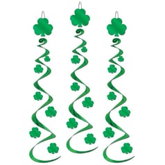 Shamrock St. Patricks Day Swirls
