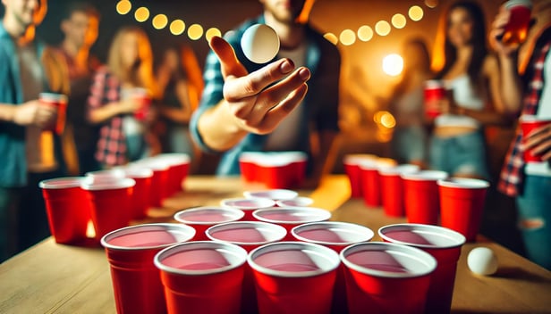 Sådan spiller du Beer Pong - Regler og strategier