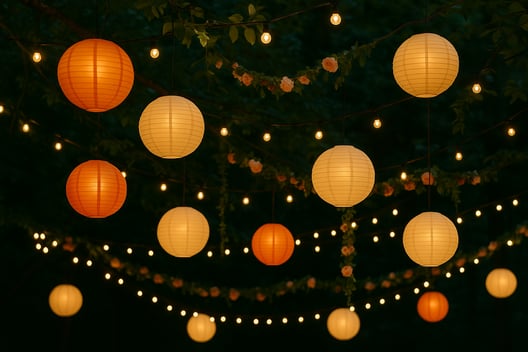 Magiske lanterner til aftenfester