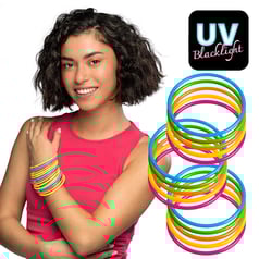 Neon armbånd 15 stk.