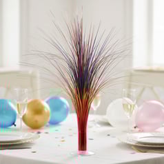 Metallisk Springvand Bordpynt Regnbue