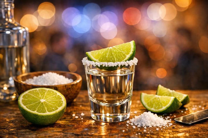 Tequila Shot + lime/salt