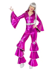 Pink 70'er Dancing Queen Kostume