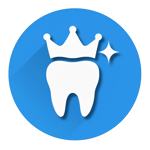 Tooth with crown icon representing zirconia dental crown treatment at Smile Center Turkey