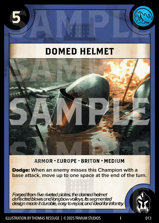 Domed Helmet