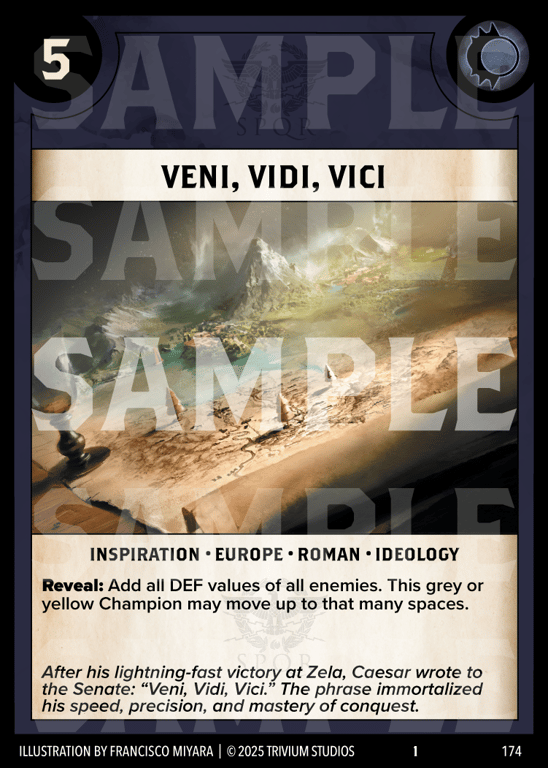 Veni, Vidi, Vici