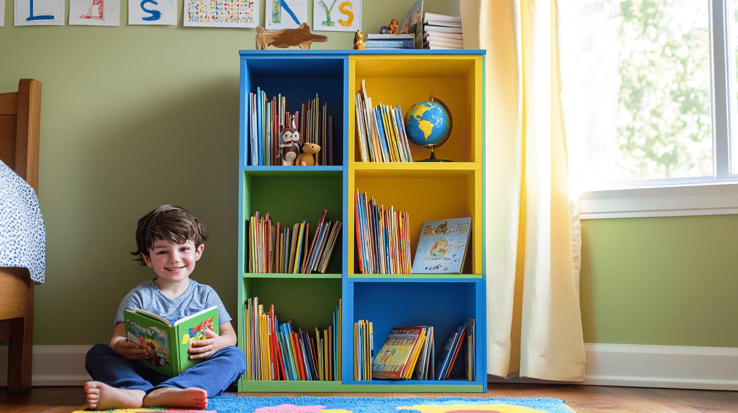 DIY Kids Bookshelf: Encourage Reading with a Custom Shelf