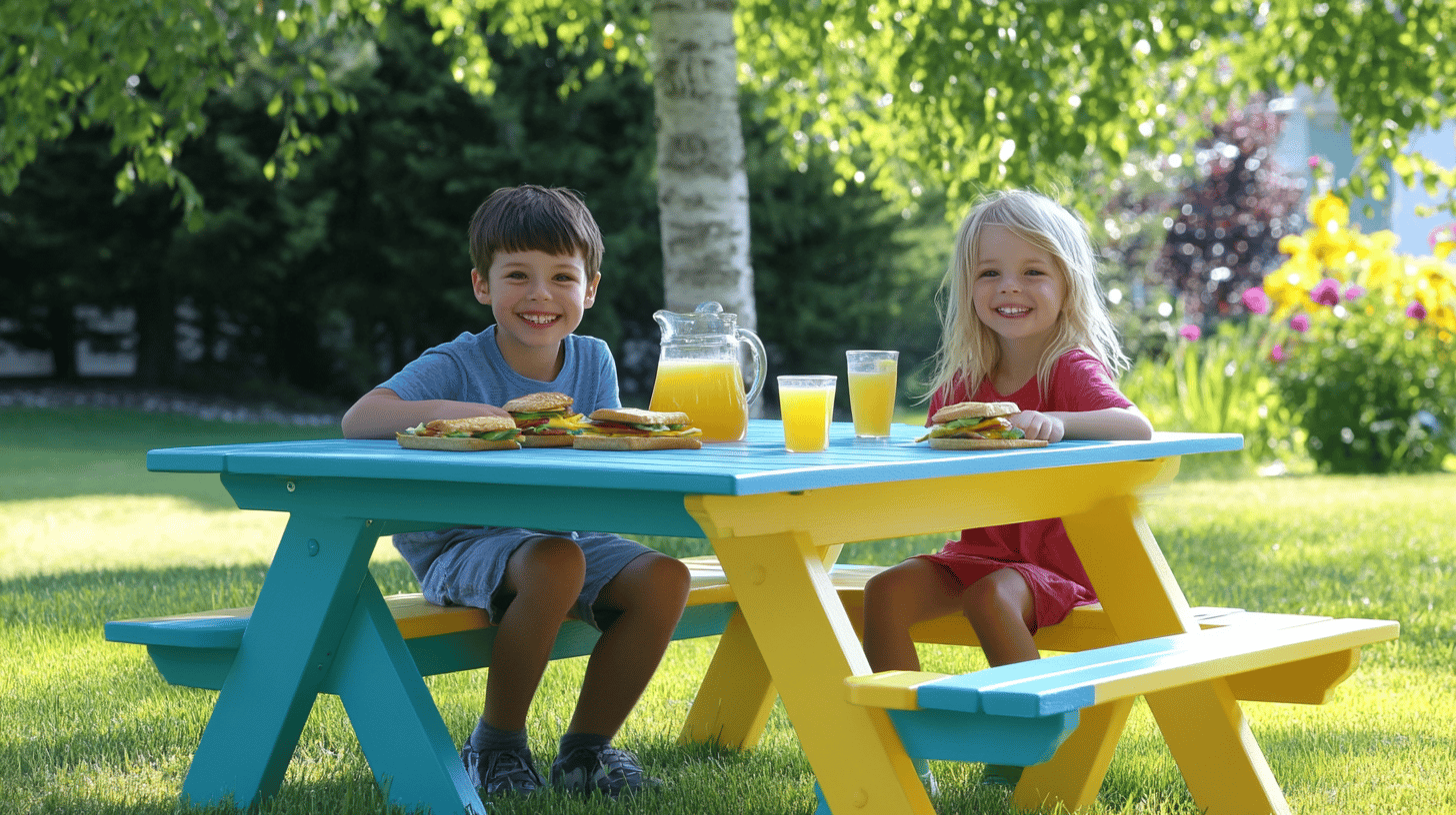 DIY Kids Picnic Table: Build a Safe, Kid-Sized Table for Family Fun