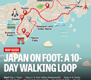 Hiking Across Japan: 10 Days, 3 Hikes, 1000 Years of History