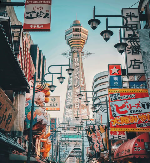 Shinsekai in Osaka - Day 12
