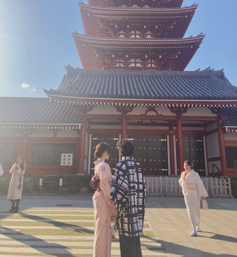 年に6回以上日本旅行するカップルの東京必須コース4か所 — 4