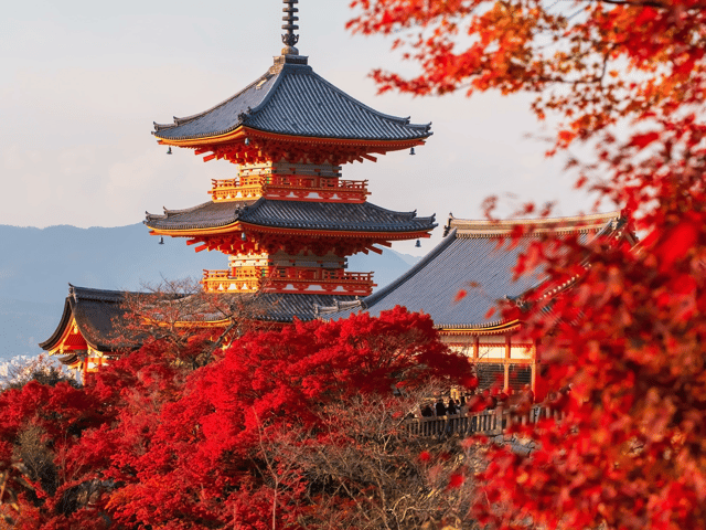 Vatnshofið Kiyomizu-dera í Kýótó - Dagur 7