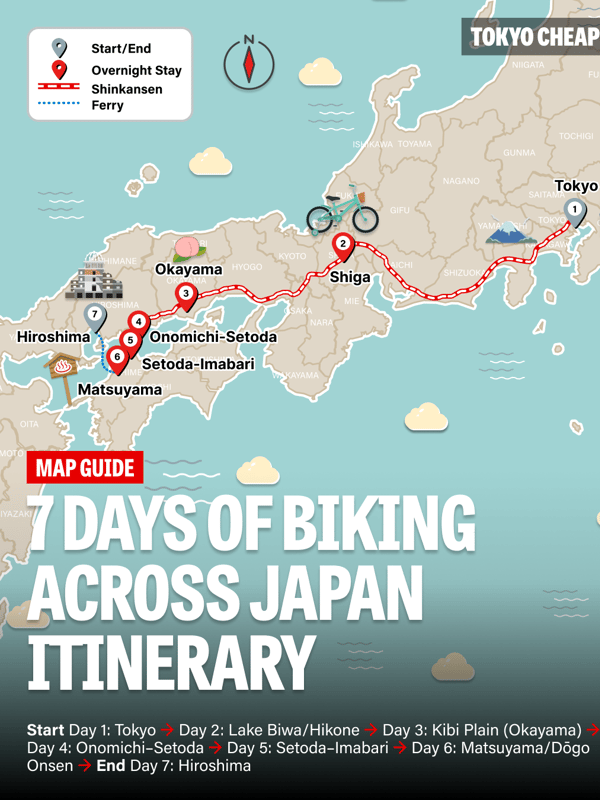 7 Days Of Biking In Japan