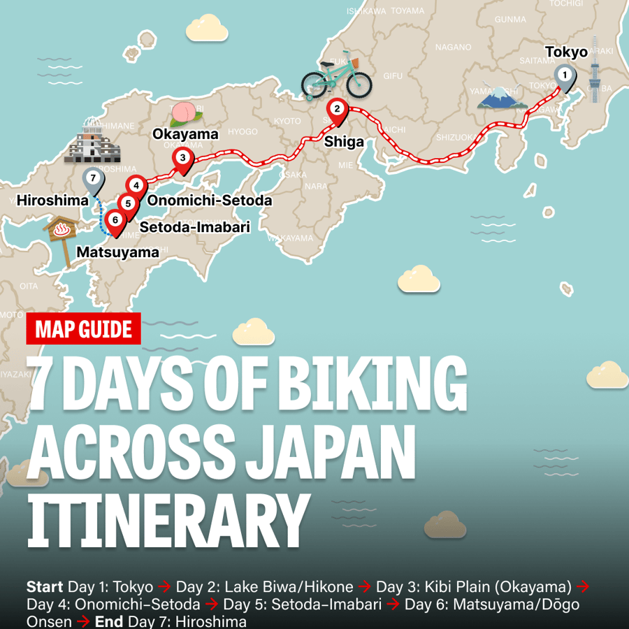7 Days Of Biking In Japan — 1