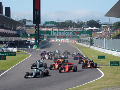 Suzuka-brautin í Japan — mynd frá fyrri kappakstri.