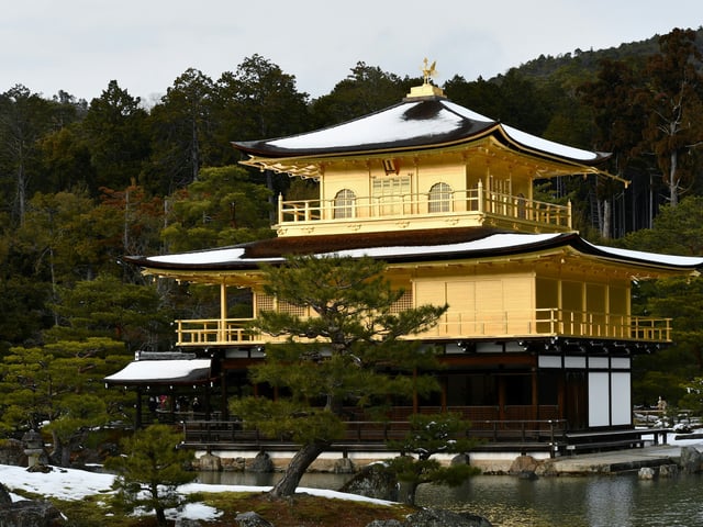 Gullhofið Kinkaku-ji í Kýótó - Dagur 5