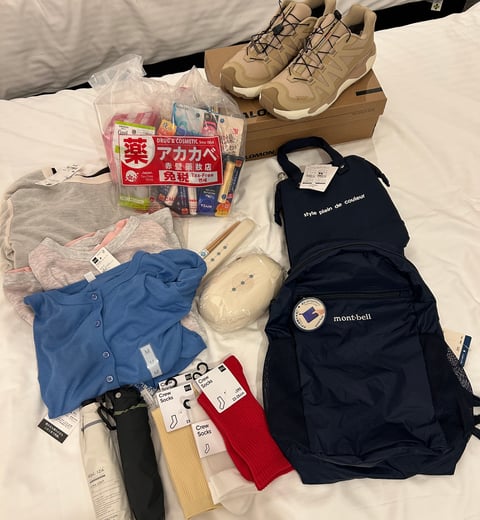 El recorrido de compras por Osaka de 다다헤: lleva una maleta vacía y vuelve con ella llena, aprovechando los descuentos — 2