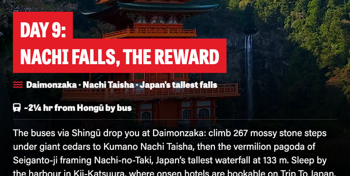 Hiking Across Japan: 10 Days, 3 Hikes, 1000 Years of History — 4