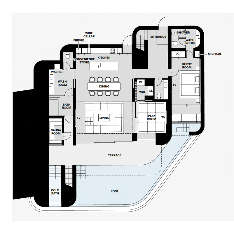 1F Floor Plan