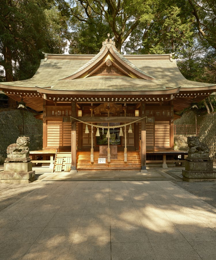 五所神社の拝殿