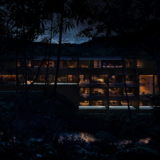 ONSEN SUITEの外観
