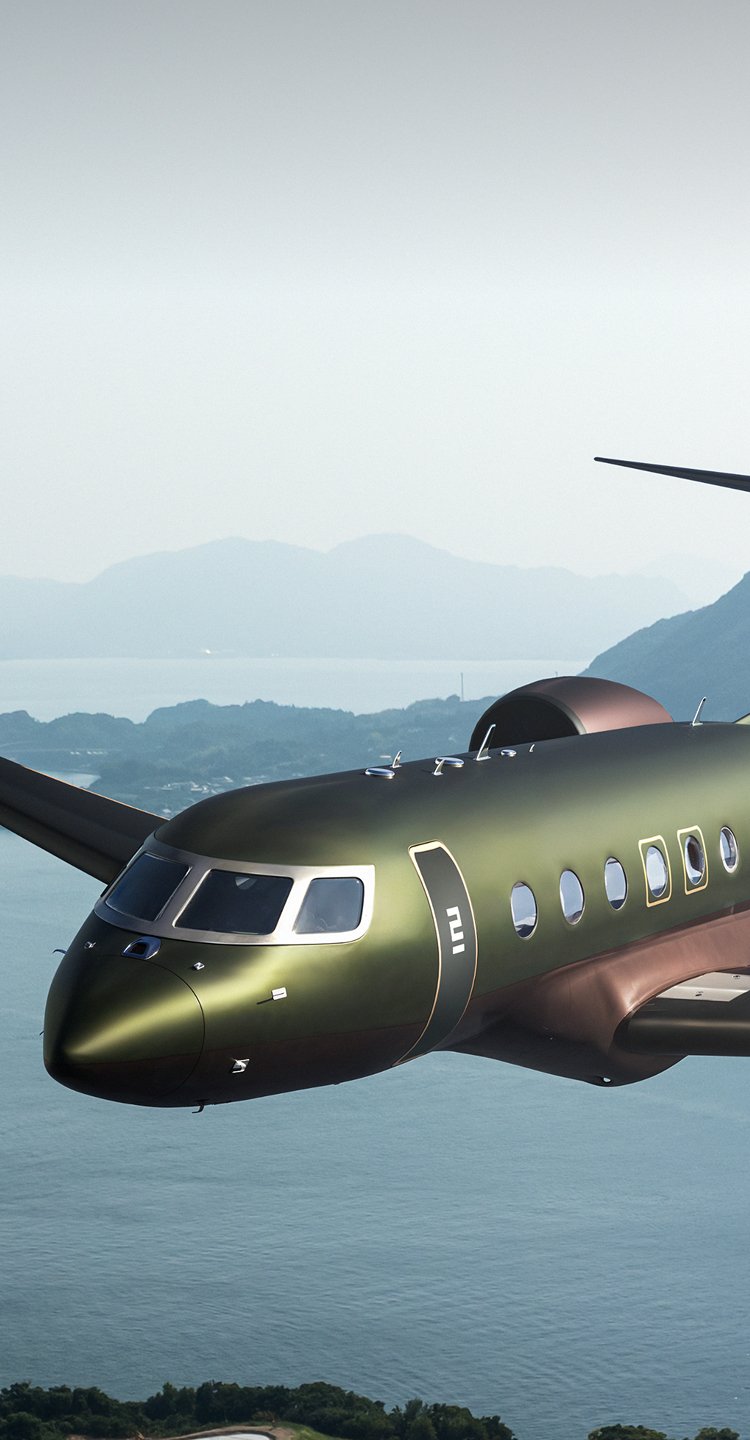 Gulfstream G500 飛行中