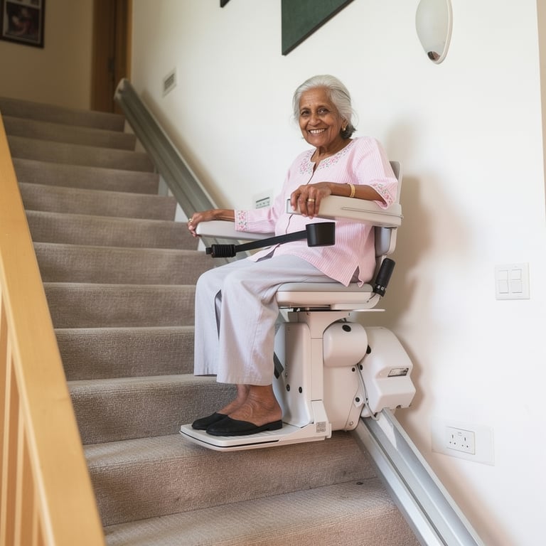 Straight Staircase Chair Lift