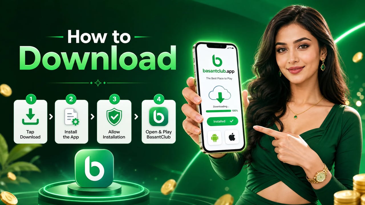 Basant Club download and install guide