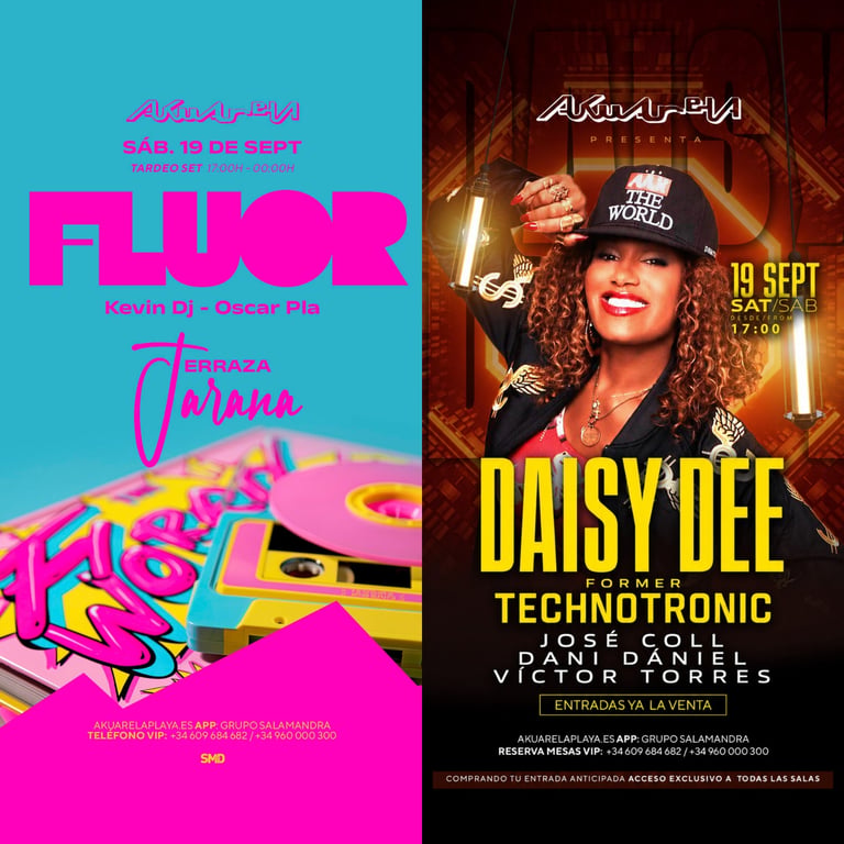 SABADO 19 TARDEO 80’S 90’S Y 2 MIL