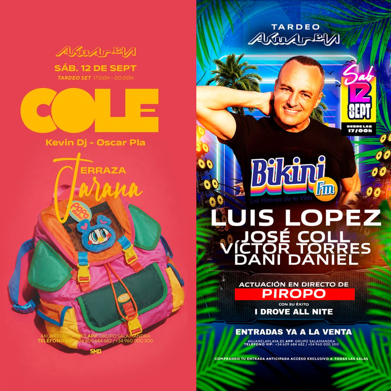 SABADO 12 TARDEO 80’S 90’S Y 2 MIL