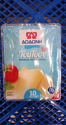 Δωδωνη Light Toast Cheese Slices 200g