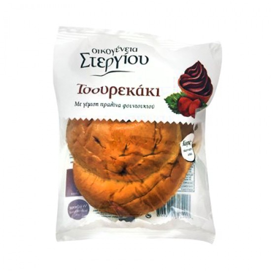 Στεργιου Stergiou 120G Tsoureki Praline