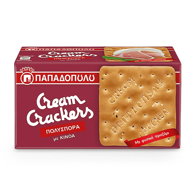 Παπαδοπούλου Multiseed Cream Crackers